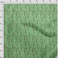 thumbnail image 4 of oneOone Silk Tabby Sea Green Fabric Tropical Craft Projects Decor Fabric Printed By The Yard 42 Inch Wide, 4 of 4