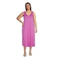 thumbnail image 3 of Terra & Sky Women's Plus Size Swing Tank Dress, 3 of 6
