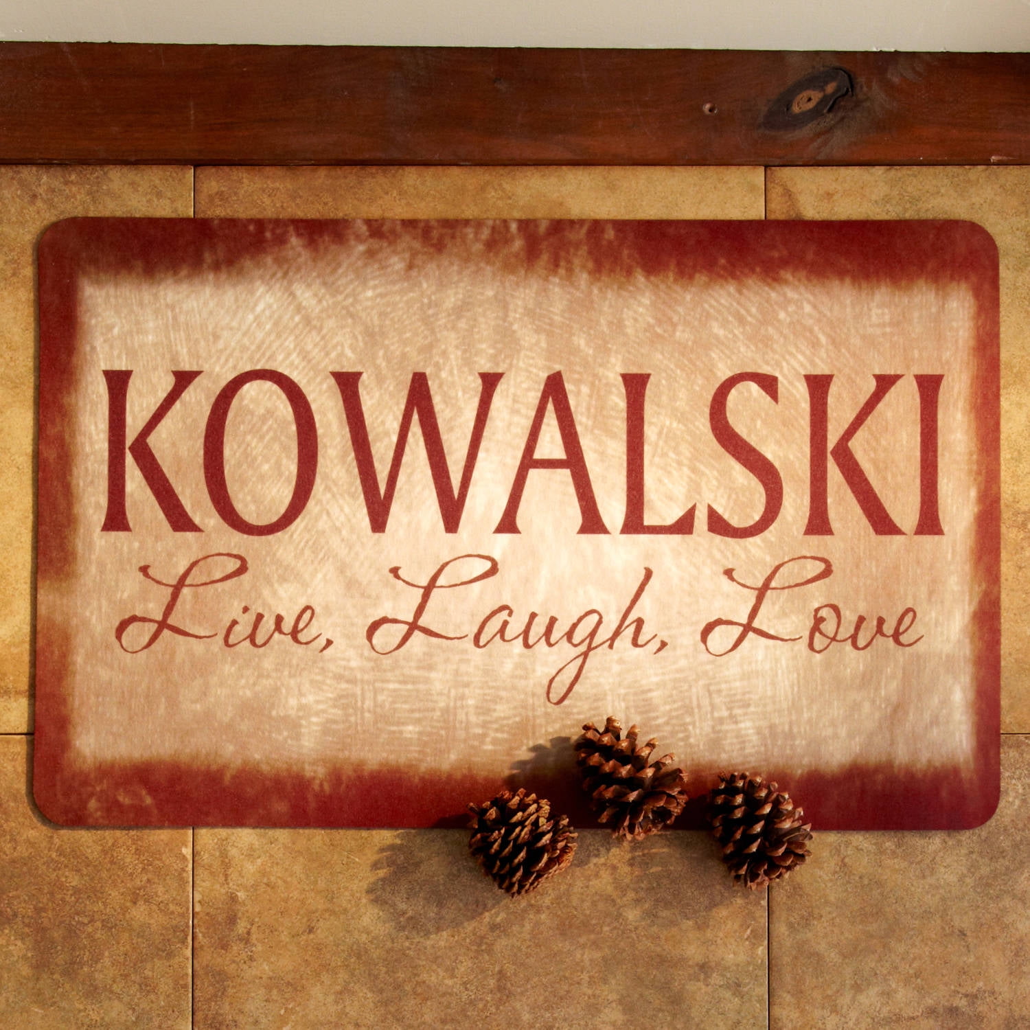 Personalized Live Laugh Love Doormat 17 X27 Walmart Com