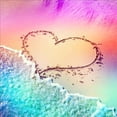 thumbnail image 1 of Kits de pintura de diamante en forma de corazón bordado punto de cruz artesanía decoración de pared de diamante completo AweSitey HA5478-00B, 1 of 6