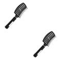 thumbnail image 4 of Vogacara Peine para masaje del cuero cabelludo para niñas, cepillo para el cabello con cerdas de nailon para mujeres, cepillo para desenredar Type2 NO2, 4 of 6