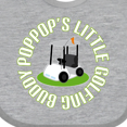 thumbnail image 4 of Inktastic Poppop Little Golf Buddy Boys Baby Bib, 4 of 4