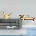 thumbnail image 2 of Figura de pájaro, estatua de resina, escultura de animal, casa de muñecas, sofá en miniatura, banco de madera, decoración creativa, adecuada para, 2 of 8