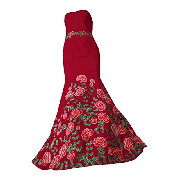 Embroidery Prom Dresses Mexican Sweet 16 Girls Strapless Special Occasion Dress Dark Red 2 - Walmart.ca Embroidery Prom Dresses Mexican Sweet 16 Girls Strapless Special Occasion Dress Dark Red 2 - Walmart.ca