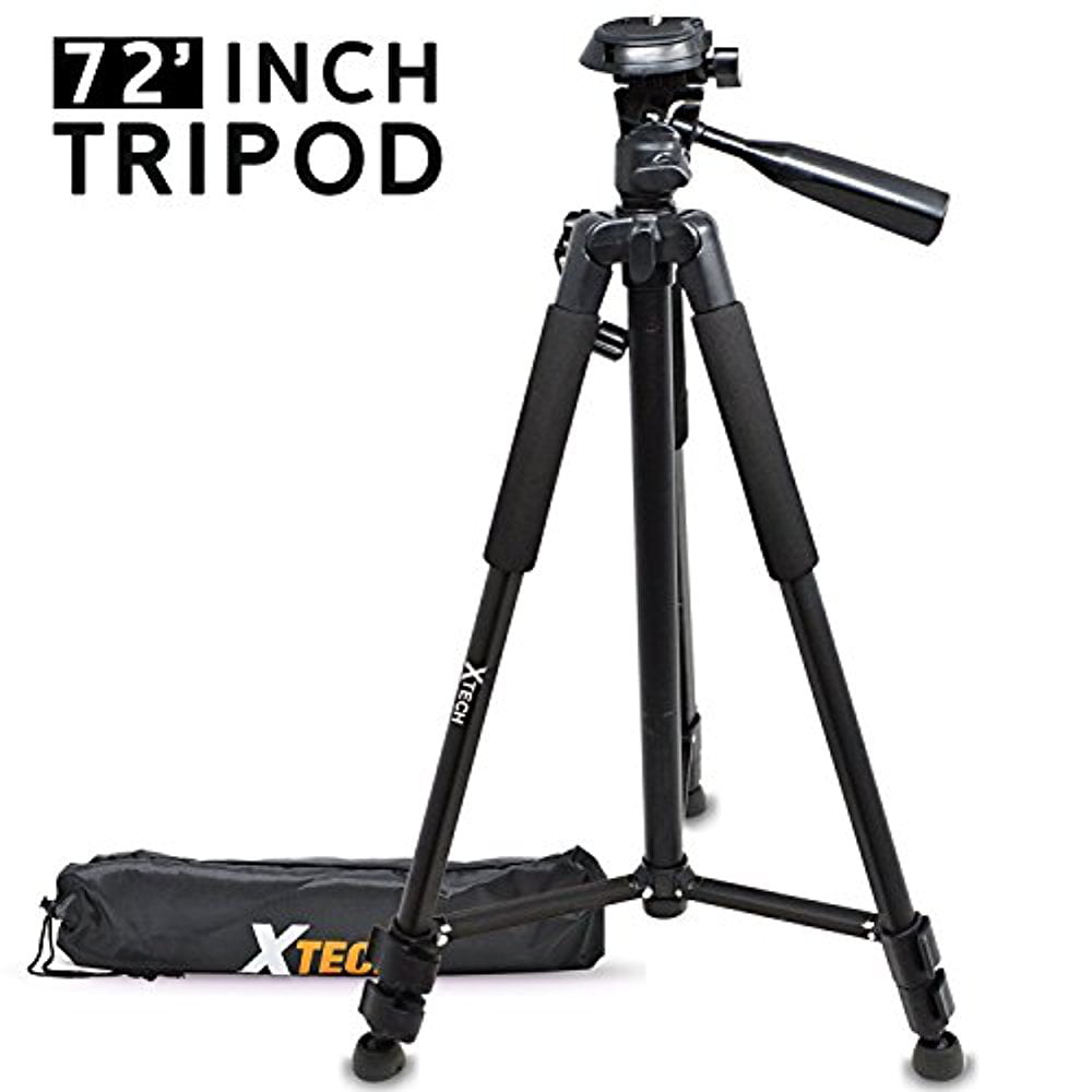 Tall Tripod and Flexible Tripod with Top Cleaning Accessory Kit for Canon T5 T6 T6s T6i T5i 70D 80D and All Canon Digital Cameras