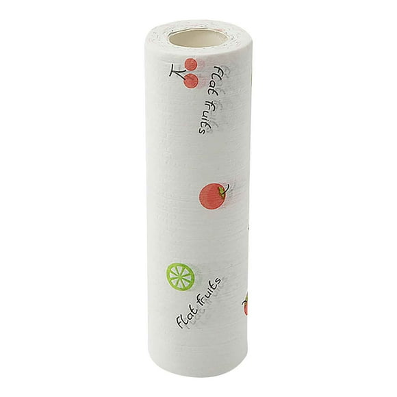 Lazy Rag Print Kitchen Non-Woven Wet and Dry Daily Necessities Scouring Pad Rag Disposable Non-Woven Fabric