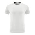 thumbnail image 5 of SAWOBUUN Men's Muscle Ice Silk Cooling Quick Dry T-Shirt Short Sleeve Athletic Slim Top Gym Running Lightweight Training Tee, 5 of 9