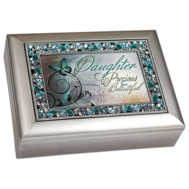 Cottage Garden Cottage Garden "Daughter" Musical Jewelry Box 8" x 6