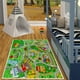 thumbnail image 1 of Alfombra de juego divertida para niños, alfombra antideslizante para pista urbana, creativa para sala de juegos y dormitorio FLhrweasw Nuevo, 1 of 9
