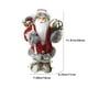 thumbnail image 3 of Muñeca Santa Claus de 12 pulgadas de pie - Figurita navideña de poliéster para decoración de ventanas, estanterías y repisas - Regalo de decoración navideña en rojo, blanco y gris, 3 of 6