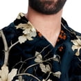 thumbnail image 5 of Tree Men's Short Sleeve Shirts with Spread Collar Tops, Casual Printed Poplin Shirt, Button Down Short Summer Beach Shirts - Unisex, 5 of 6