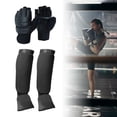 thumbnail image 1 of Espinilleras Cola Muay Thai Kickboxing Artes Marciales Espinillera protectora M, 1 of 8