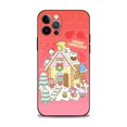 thumbnail image 1 of Phone Case For Apple iPhone 15 14 13 12 11 Pro Max 13 12 Mini XS Max XR X 7 8 Plus Merry Christmas Tree Hello Kitty Family LXY, 1 of 7