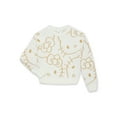 thumbnail image 3 of Hello Kitty Girls Graphic Eyelash Glitter Sweater, Sizes 4-16, 3 of 5