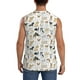 thumbnail image 4 of Fotbe I Love Dogs Men's Camiseta sin Mangas Estampada para Hombres, Playera Casual para Gimnasio, Entrenamiento, Playa-Medium, 4 of 7