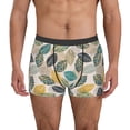 thumbnail image 2 of Bingfone Vintage Leaves Men's Underwear - Casual Stretch Boxer Briefs-Small, 2 of 7