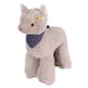 thumbnail image 4 of Muñeco de peluche de alpaca, juguete de animal de alpaca, muñeco de peluche creativo y realista de alpaca. Gris, 4 of 9