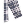 thumbnail image 2 of Wonder Nation Girls Flannel Shirt with Long Sleeves, Sizes 4/5-18 & Plus, 2 of 3