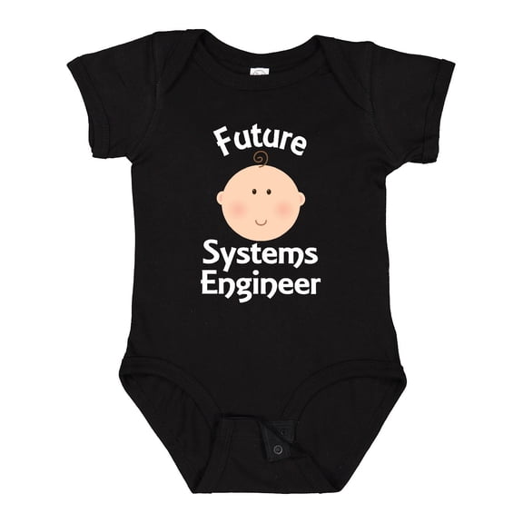 Inktastic Future Systems Engineer Boys or Girls Baby Bodysuit