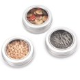thumbnail image 4 of Foraineam 40 Pack 2 Ounce Round Tin Cans Metal Empty Tins Silver Aluminum Kitchen Office Travel Storage Containers with Clear Screw Top Lids, 4 of 4