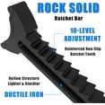 thumbnail image 4 of TCE Steel Jack Stands 3 Ton (6,000 lb) Capacity Car Jack Stand for Auto, Blue, 1 Pair, W4322-U, 4 of 5