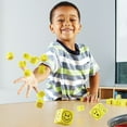 thumbnail image 2 of Learning Resources Soft Foam Emoji Dice, Set of 200, Ages 3+, 2 of 4