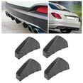 thumbnail image 4 of Rear Spoiler Fin Rear Lower Bumper Lip Bumper Diffuser Fin Universal Rear Spoiler  Fin Tail Lower Bumper Lip Diffuser Splitter With Buckle, 4 of 8