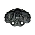 thumbnail image 3 of Hebilla de cinturón Gearhead Skull Old Skool con llaves cruzadas, 3 of 3