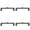 Black*4, variant on Pants Hangers with Clips,Heavy Duty Black Skirt Hangers 12 Inch,Adjustable Metal Clips,Space-Saving for Women Men Jeans Shorts Trousers Dorm Bedroom Home Clothes Closet Organizers & Storage(Black*3)