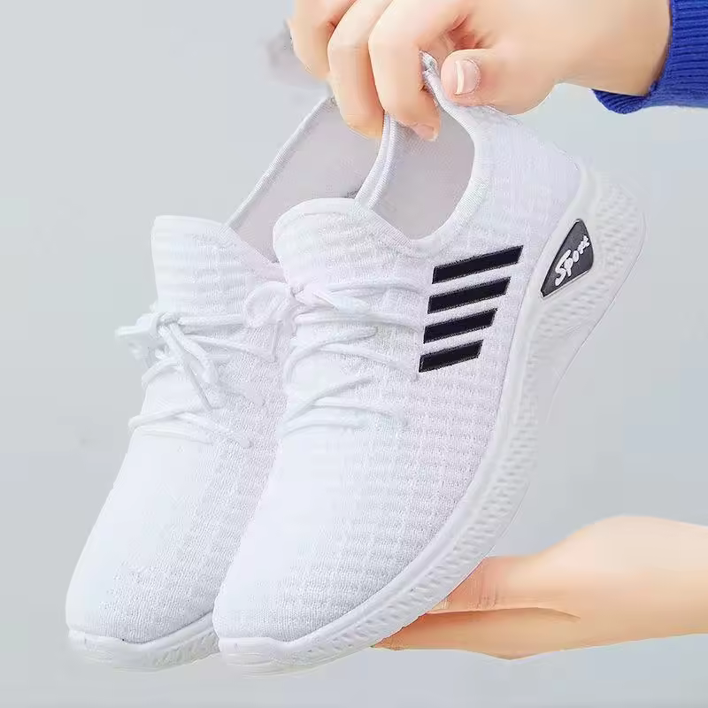 thumbnail image 1 of Women Walking Shoes Lightweight Casual Running Sneakers Low Top Breathable Upper Anti Slip Sport Sneakers Spring Autumn Style, 1 of 4