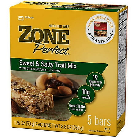 Zone Perfect Zone Perfect Sweet & Salty Nutrition Bars, 5 ea