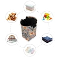 thumbnail image 7 of Yayeee Freestanding Laundry Hamper with Handle Collapsible Large Storage Basket for Clothes, Gray Llama Pattern, 7 of 7