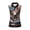 Eagle American Flag Print, variant on HUIACONG Sleeveless Half Zip Top with Patriotic Eagle Print, Ladies Golf Shirt for 4th of July Golfing and Outdoor Casual Wear