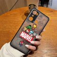 thumbnail image 3 of Funda mate para infinix HOT 20I 12 12I 11 11S 10 10I 10S PLAY 9 8 Pro POVA 3 CAMON 15 17P Funda Marvel Avengers Heroes Space, 3 of 5