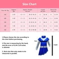 thumbnail image 4 of Girls Zombies Alien Costume Dress Outfits Set Halloween Cosplay with Pant, 4 of 7