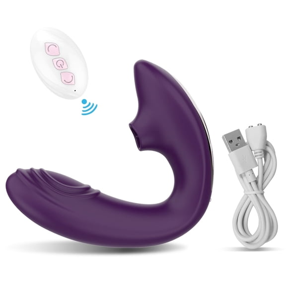 Bendable Stimulator Vibrators for Women, 2 in 1 Licking & Vibrating Rechargeable Dildo Vibrator with 10 Modes, G spot Adult Sex Toys for Womens Couples,Purple