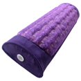 thumbnail image 4 of MediCrystal Non-Electric Amethyst Mini Pillow 17"x5"x3" Firm Cervical Support Bolster - Crystals Naturally Emit Infrared Rays & Ions Using Body Heat - Matches Purple MediCrystal Bio Stimulation Mats, 4 of 4