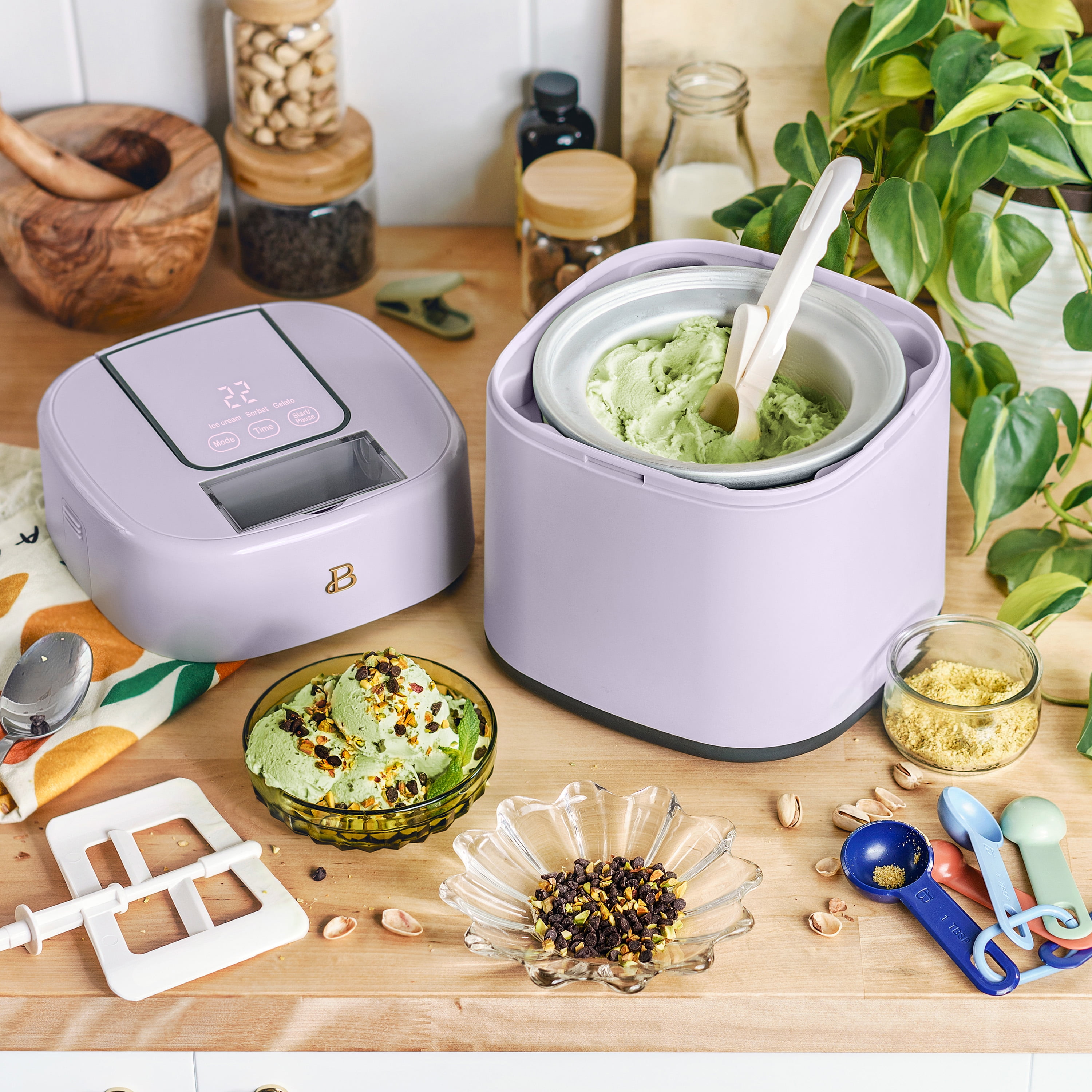 Buy Beautiful 1.5QT Ice Cream Maker with Touch Activated Display ...