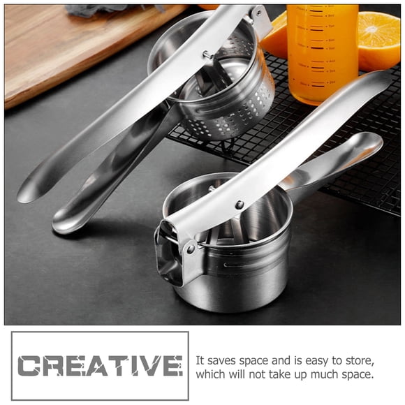 QUMIIRITY Household Fruit Juicer En Acero Inoxidable Fácil De Usar Para Preparar Bebidas