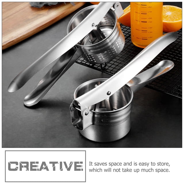 QUMIIRITY Household Fruit Juicer En Acero Inoxidable Fácil De Usar Para Preparar Bebidas