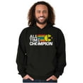 thumbnail image 5 of PACMAN Champion Hungry Foodie Hoodie Sweatshirt Women Men Brisco Brands S, 5 of 6
