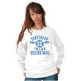 thumbnail image 4 of Sentenced To Life Behind Bars Cyclist Unisex Plus Fleece Graphic Sweatshirt Brisco Brands 2X, 4 of 5