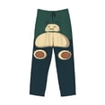thumbnail image 2 of Mens Pajama Pants Ultra Soft Comfy Lounge Sleep Pants Print Loose Casual Bottoms Loungewear, 2 of 8