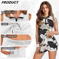 thumbnail image 5 of Yuyamidu Brown Cow Print Golf Dress for Women Sleeveless Workout Dresses Comfortable Womens Golf Clothes with 2 Pockets Built in Shorts Athletic Dress for Women Size M, 5 of 7