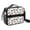 Tractor and Loaders, variant on Tractor and Harvesters Gray Pattern Insulated Lunch Bag with Shoulder Strap and Bottle Holder,Bento School Lunch Bag Box,11x9.5x3.5 Inches