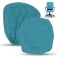 thumbnail image 1 of Shisuyan Swivel Chair Covers Office Chair Cover Polyester 1 Set 16.5x13.8in, 1 of 8