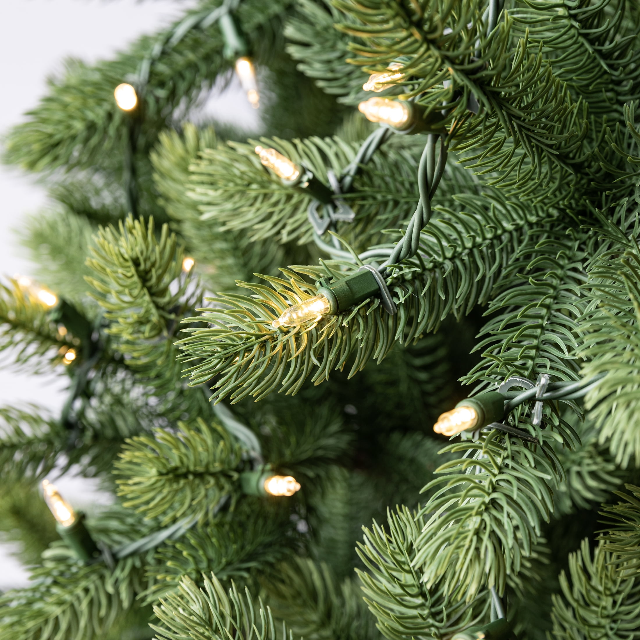 Indoor/Outdoor 50-Count LED Mini Christmas String Lights, Warm White, 10.2', by Holiday Time