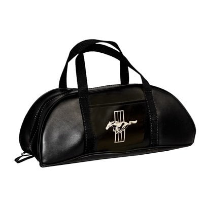 

Scott Drake TB-FM-BK-E Tote Bag Large Black with Running Horse Tri-Bar Logo