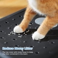 thumbnail image 3 of PAWZ Road Stainless Steel Litter Box, Enclosed Large Cat Litter Box with Scoop, Odor Control Easy Clean, Black, 3 of 12
