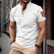 thumbnail image 1 of pstuiky camisetas para hombre, Camiseta informal de manga corta para hombre, color liso, cuello redondo, para correr, hacer ejercicio y fitness ropa de hombre xl, 1 of 9